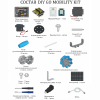 Robo kit DIYGO Мобильный робот с колесами всенаправленного движения - «globural.ru» - Ессентуки