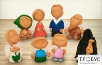 Набор глиняных фигурок для работы психолога № 1 - «globural.ru» - Ессентуки