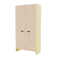 Шкаф под инвентарь из коллекции «НЕГА» (цвет желтый) - «globural.ru» - Ессентуки