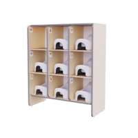 Детский стеллаж под горшки из коллекции «НЕГА» (бежевый) - «globural.ru» - Ессентуки