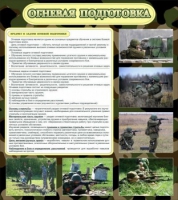 Стенд "Огневая подготовка" (вариант 2) - «globural.ru» - Ессентуки