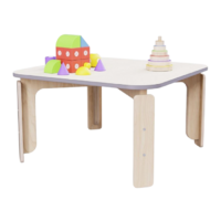 Квадратный растущий стол из коллекции «НЕГА» р.гр. 0-1 (цвет бежевый) - «globural.ru» - Ессентуки