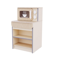 Модуль с микроволновкой из коллекции «НЕГА» (бежевый) - «globural.ru» - Ессентуки