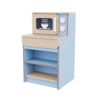 Модуль с микроволновкой из коллекции «НЕГА» (голубой) - «globural.ru» - Ессентуки