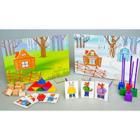 Игровой набор Фребеля "Заюшкина избушка" (серия "Сказочный мир". Выпуск 1) - «globural.ru» - Ессентуки