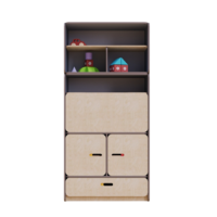 Стеллаж-трансформер с рабочим местом специалиста из коллекции «НЕГА» (голубой) - «globural.ru» - Ессентуки