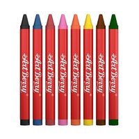 Мелки восковые 8 цветов - «globural.ru» - Ессентуки