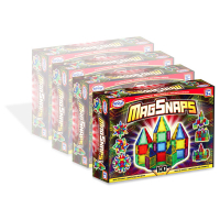 Магнитный конструктор "МагСнэп" Комплект на группу. 100 деталей - «globural.ru» - Ессентуки