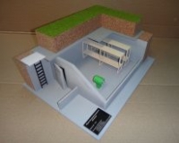 Макет встроенного противорадиационного укрытия (маленький вариант) - «globural.ru» - Ессентуки