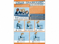 Стенд "Сиди правильно и не отвлекайся" - «globural.ru» - Ессентуки