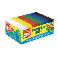 Пластилин мягкий Artberry 6 цветов/300 г, картонный поддон - «globural.ru» - Ессентуки