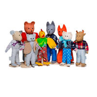 Набор шагающих кукол к сказке "Зимовье" - «globural.ru» - Ессентуки