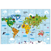 Коврик для логобота Пчелка "Карта Мира" - «globural.ru» - Ессентуки