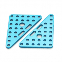 Треугольная пластина из анодированного алюминия Triangle Plate 6*8 (Pair) - «globural.ru» - Ессентуки