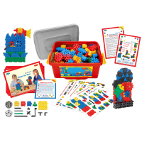 Конструктор STEM "Шестеренки" начальный уровень 200 деталей - «globural.ru» - Ессентуки