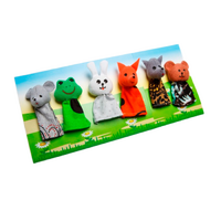 Набор пальчиковых кукол к сказке "Теремок" - «globural.ru» - Ессентуки