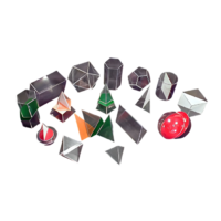 Набор прозрачных геометрических тел с сечениями (разборный) - «globural.ru» - Ессентуки