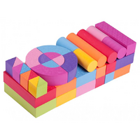 Конструктор мягкий 50 блоков (вариант 1) - «globural.ru» - Ессентуки