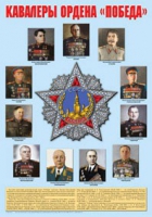 Плакат "Кавалеры ордена «Победа»" - «globural.ru» - Ессентуки