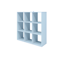 Стеллаж 9 секций белый - «globural.ru» - Ессентуки