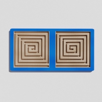 Такт-панель "Синий лабиринт № 3" - «globural.ru» - Ессентуки