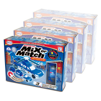 Магнитный конструктор Транспорт "Смешай и собери". Серия Полиция. Комплект на группу - «globural.ru» - Ессентуки