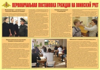 Плакат "Первоначальная постановка граждан на воинский учет" - «globural.ru» - Ессентуки