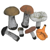Набор муляжей грибов 7 штук - «globural.ru» - Ессентуки