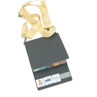 Коммуникативная книга с карточками PECS/ПЭКС (Маленькая, цвет серый) - «globural.ru» - Ессентуки