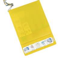 Коммуникативная книга с карточками PECS/ПЭКС (Большая, цвет желтый) - «globural.ru» - Ессентуки