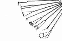 Комплект массажных логопедических зондов с витыми ручками мини Новикова Е.В. (8 штук) - «globural.ru» - Ессентуки