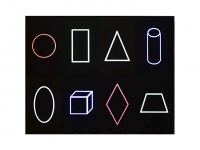 Панель "Цветные фигуры-8" (вариант 1) - «globural.ru» - Ессентуки