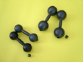 Гантели пластмассовые 0.8 кг с наполнителем - «globural.ru» - Ессентуки