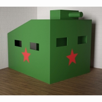 Игровой домик «Танк» - «globural.ru» - Ессентуки