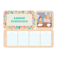 Стенд информации для детского сада «Кабинет психолога» 100.5 х 74 см - «globural.ru» - Ессентуки