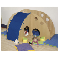 Игровой модульный трансформер: домик с текстильной крышей - «globural.ru» - Ессентуки