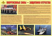 Плакат "Вооруженные Силы – защитники Отечества" - «globural.ru» - Ессентуки
