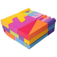 Конструктор мягкий 48 блоков ( вариант 3) - «globural.ru» - Ессентуки