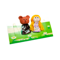 Набор пальчиковых кукол к сказке "Маша и медведь" - «globural.ru» - Ессентуки