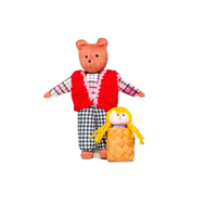 Набор шагающих кукол к сказке "Маша и медведь" - «globural.ru» - Ессентуки