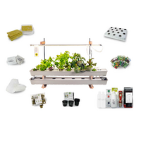Комплект конструктор "Гидропонная установка 5 способов выращивания" 1250•260•720мм - «globural.ru» - Ессентуки