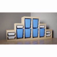 Стеллаж «Голубые облака» - «globural.ru» - Ессентуки