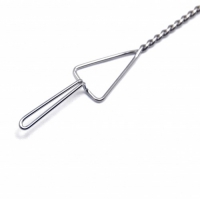 Зонд постановочный Клювик длинный на витой ручке с колечком - «globural.ru» - Ессентуки