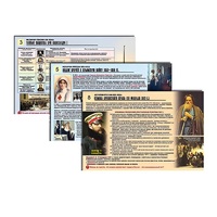 Комплект таблиц по истории раздаточных "История России XIX в." (цвет., лам., 10 штук) - «globural.ru» - Ессентуки