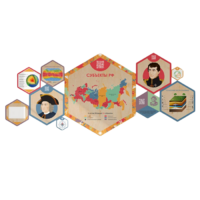 «Стендум - География» - набор информационно-методических панелей (10 шт.) - «globural.ru» - Ессентуки