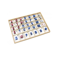 Малый подвижный деревянный алфавит-печатные буквы - «globural.ru» - Ессентуки