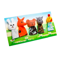 Набор пальчиковых кукол к сказке "Заюшкина избушка" - «globural.ru» - Ессентуки