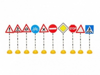 Комплект стоек "Дорожные знаки № 1" - «globural.ru» - Ессентуки