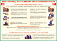 Таблица Порядок действий при внезапной смерти 1000*1400 винил - «globural.ru» - Ессентуки