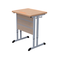 Стол ученический одноместный на плоскоовальной трубе 3-7 гр.р. - «globural.ru» - Ессентуки